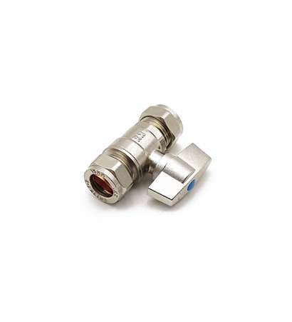 15mm Chrome Handle Isolating Valve